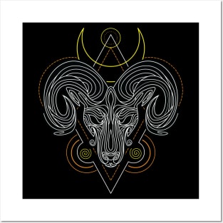 Zodiac Aries Posters and Art